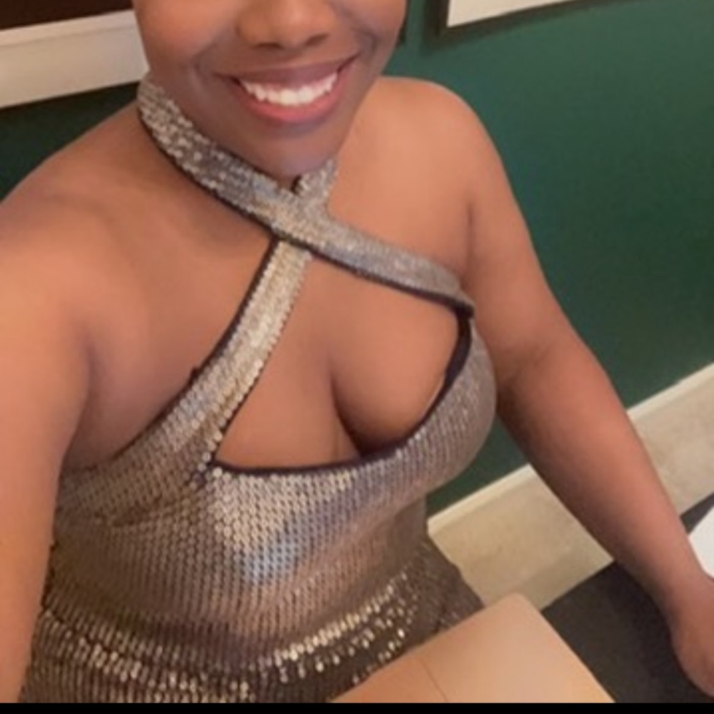 Sequin gown